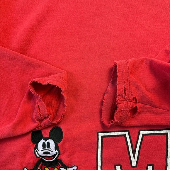 Vintage Mickey Mouse Wrap Around Crewneck Size XXL - Picture 6 of 6